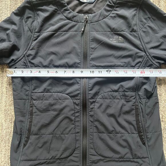 The North Face Mountain Sweatshirt Collarless Full-Zip Jacket, Black, Size S - Picture 5 of 7